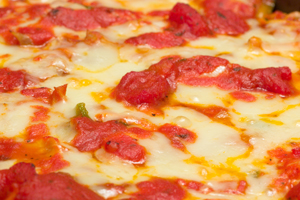 Close Up of Pizza